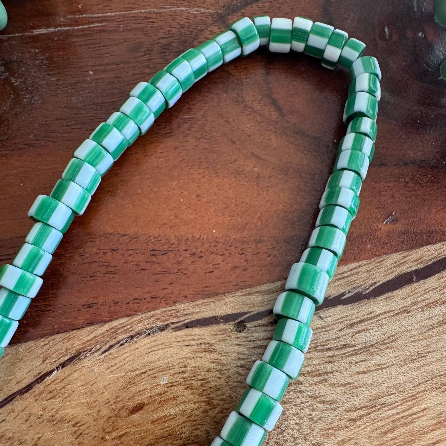Striped Glass Beads (India) CV08