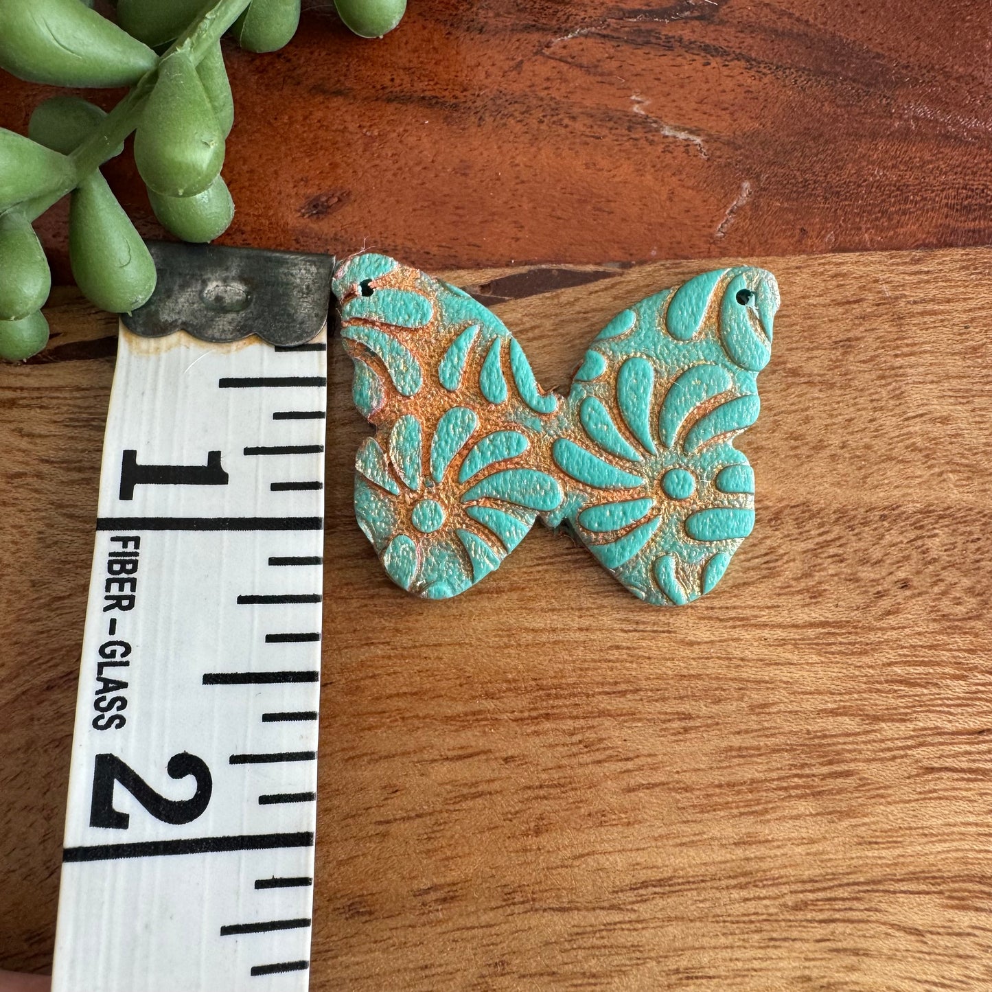 Turquoise Butterfly Pendant