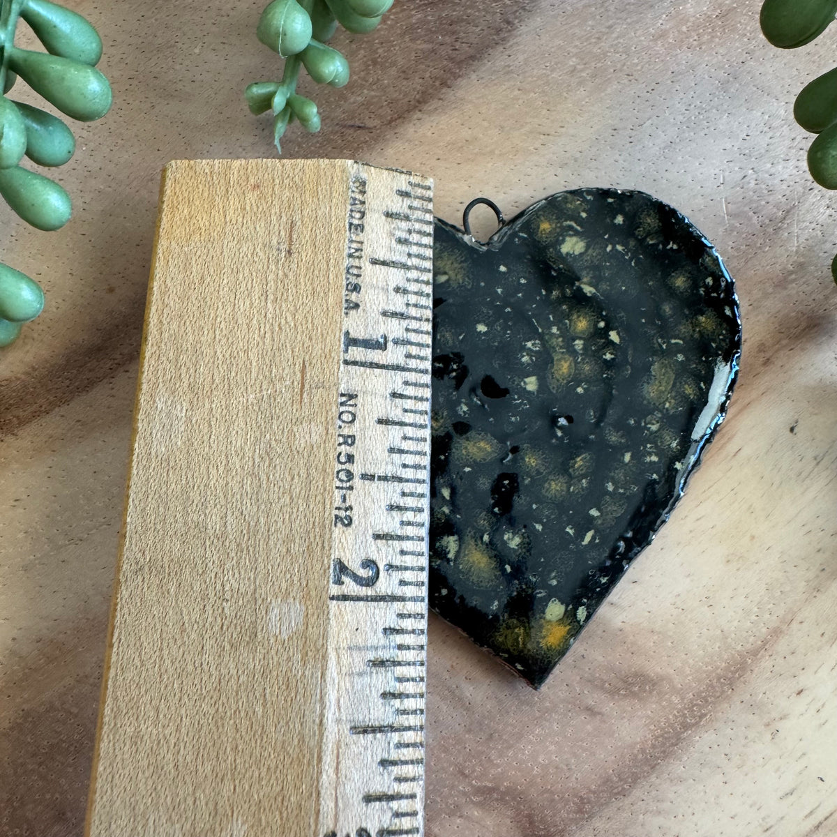 Artisan Ceramic Heart Pendant by Molly Perry MP04