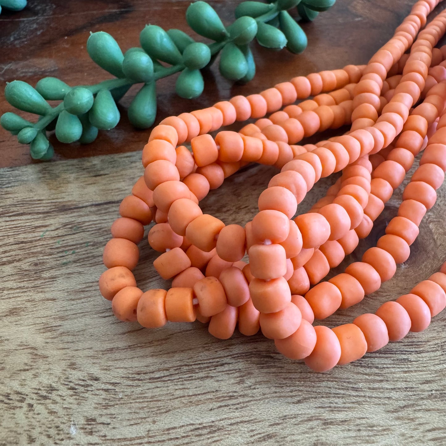 Orange Java Gooseberry Beads