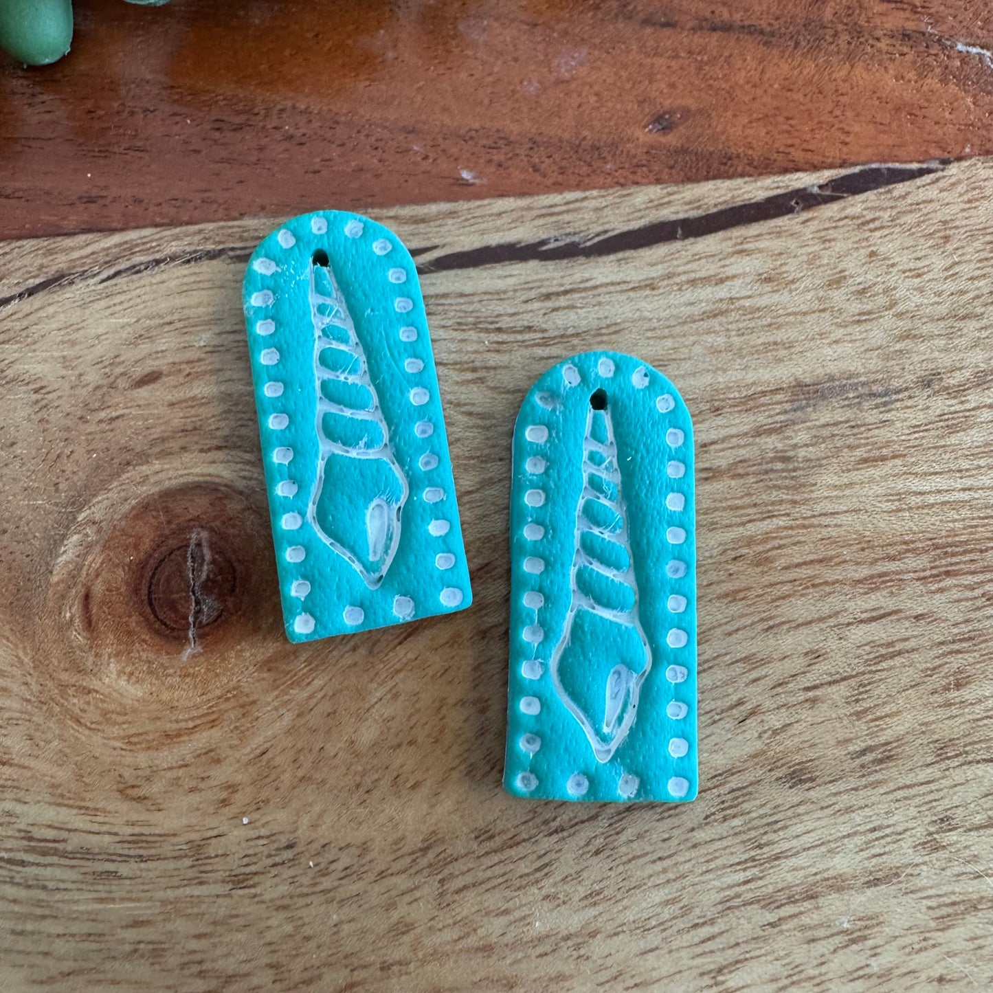 Turquoise Shell Pair