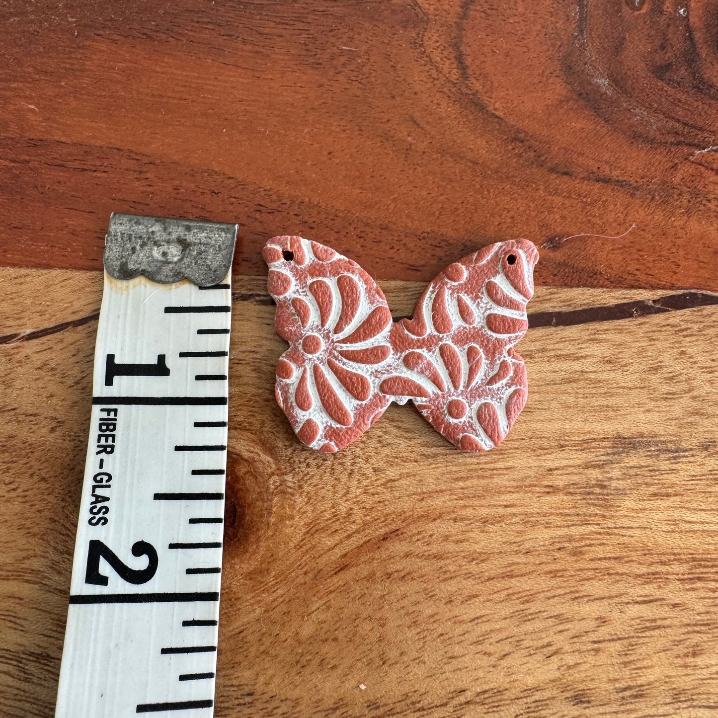 Terracotta Butterfly Pendant