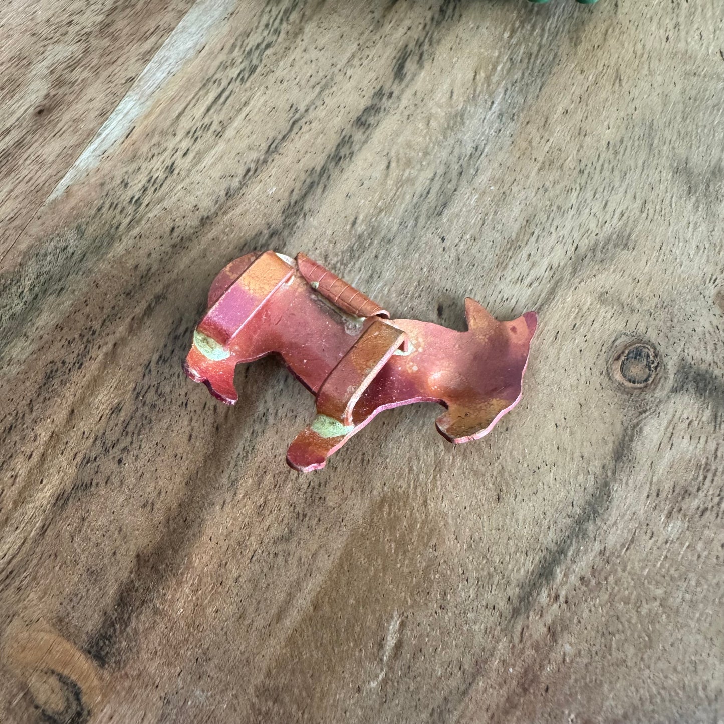 Copper Donkey Slider by Patricia Healey