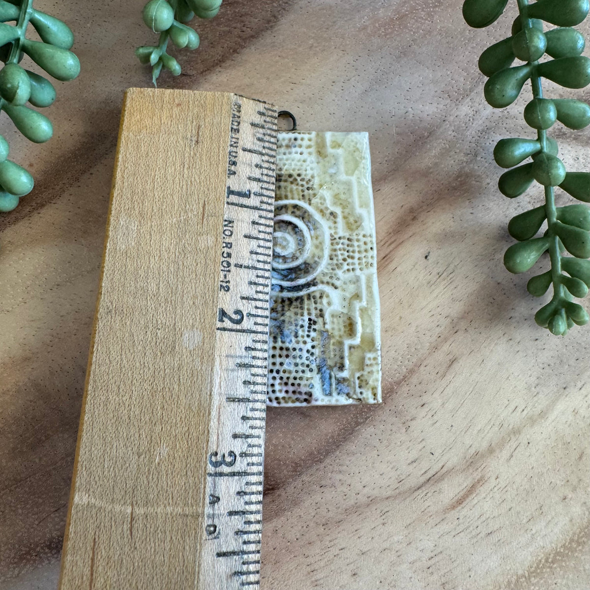 Artisan Ceramic Abstract Pendant by Molly Perry MP09