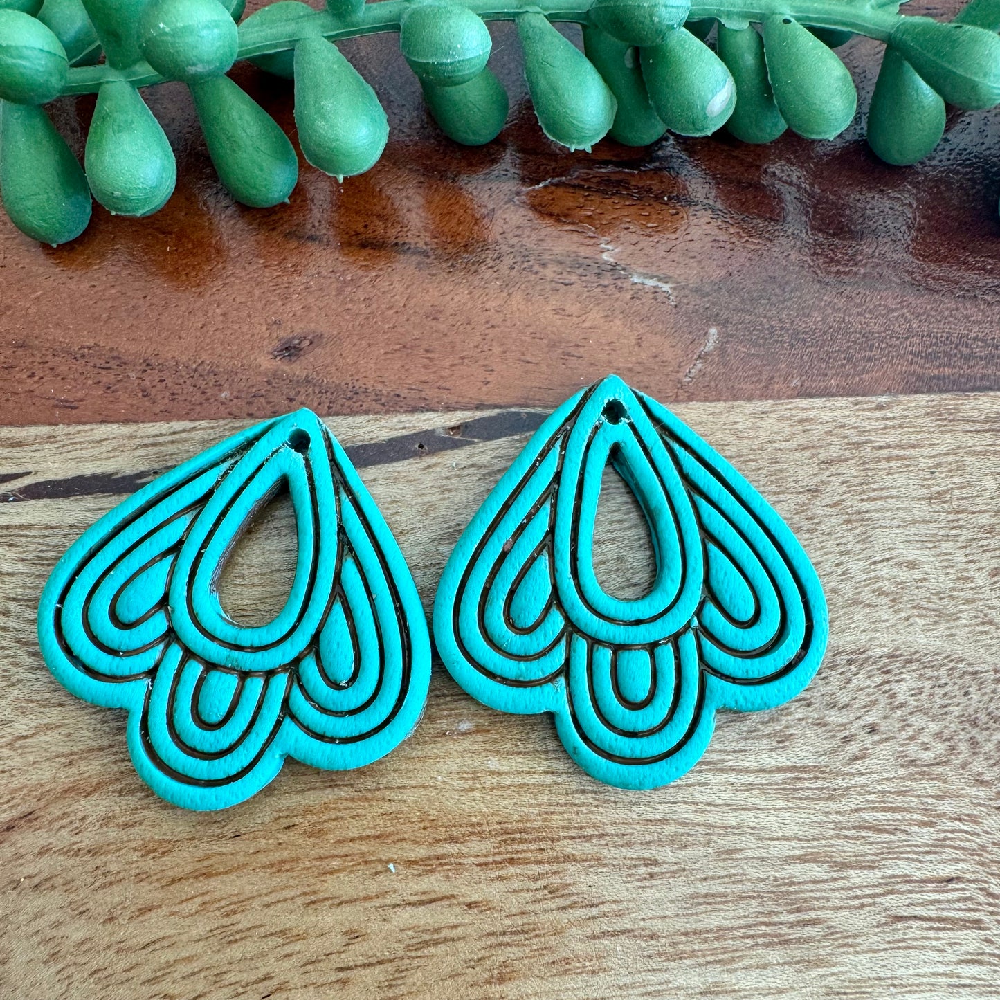 Turquoise Drop Pair