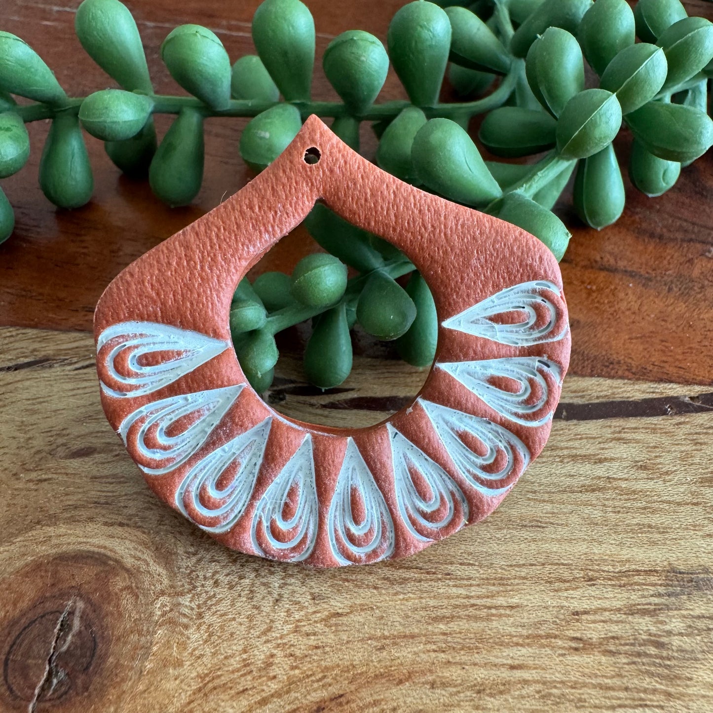 Terracotta Drop Pendant