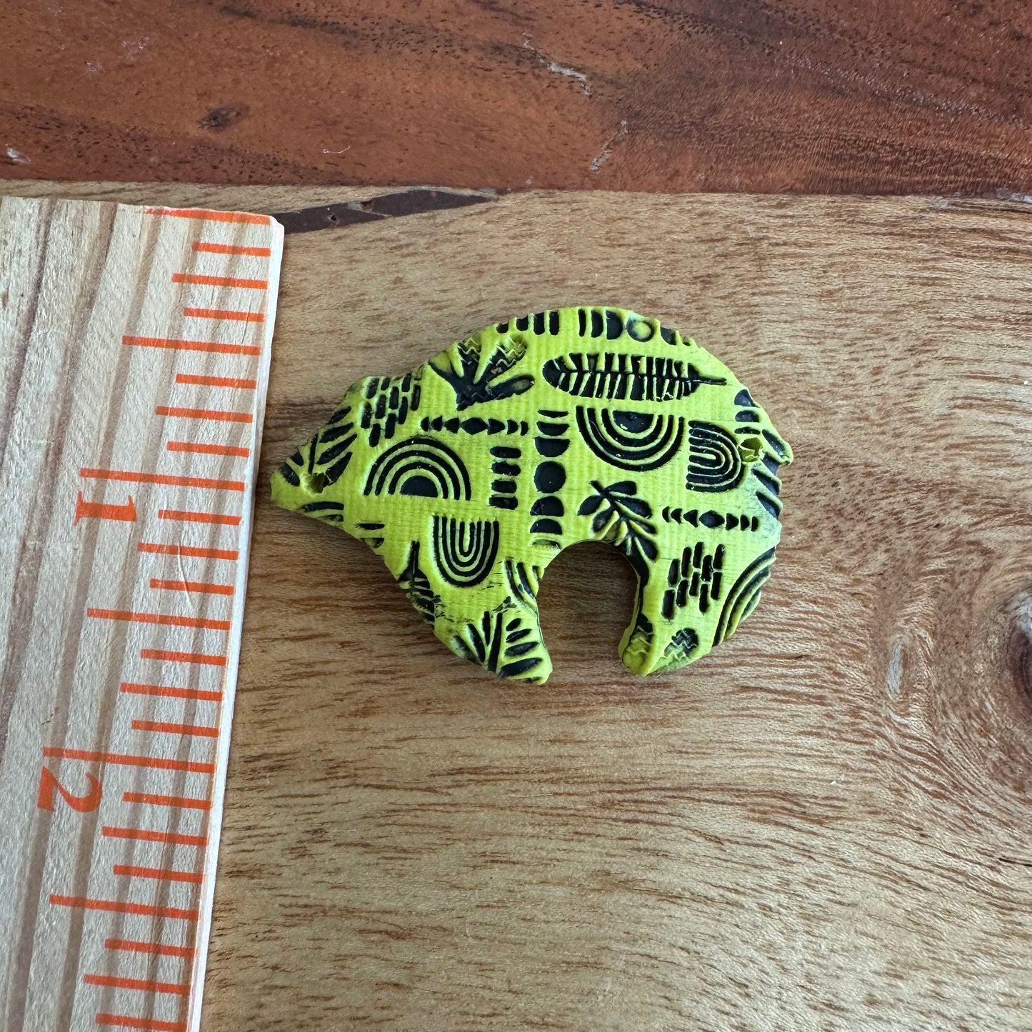 Citron Zuni Bear Bracelet Bar