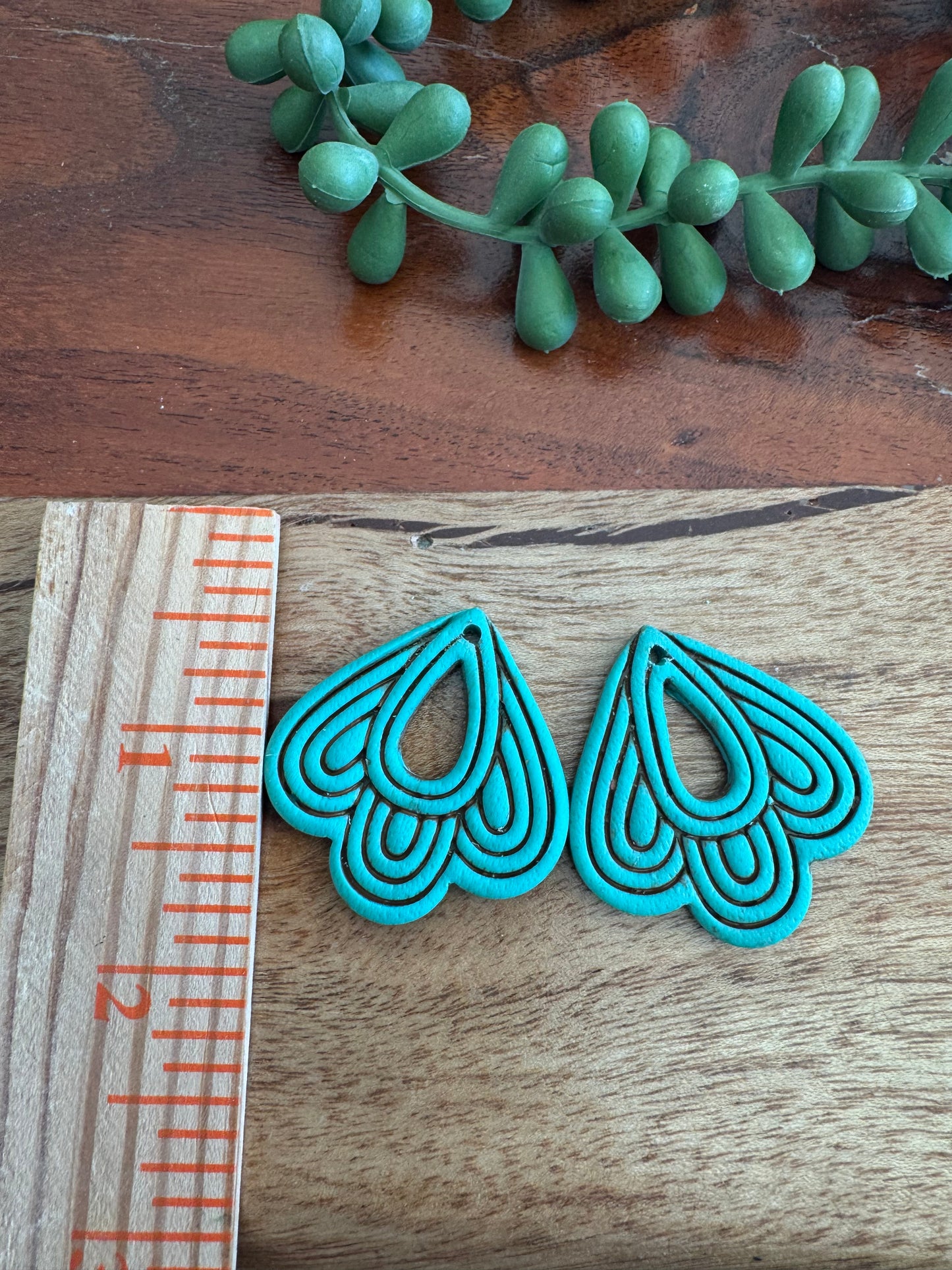 Turquoise Drop Pair