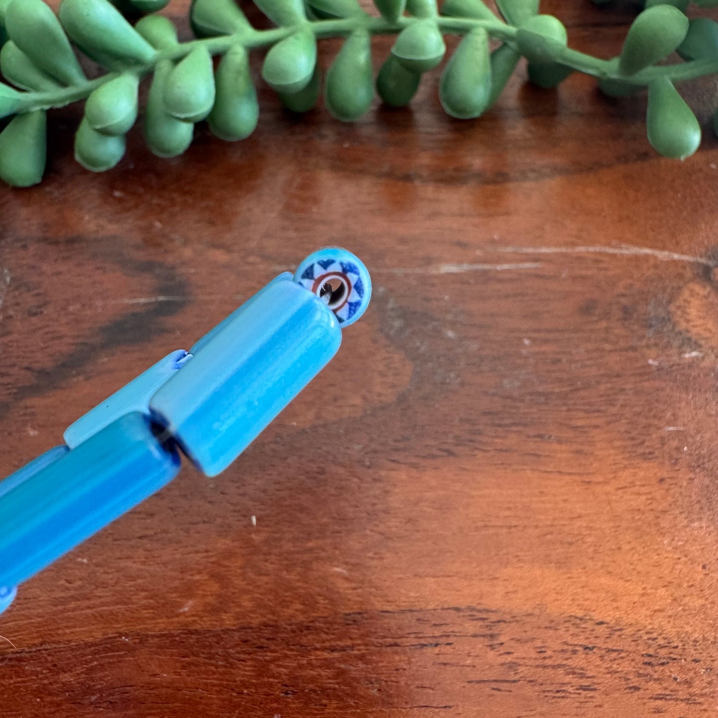 Chevron Glass Beads (India)