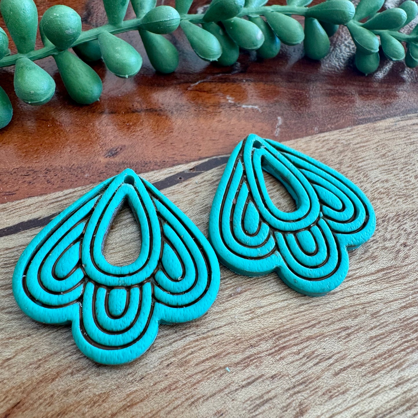 Turquoise Drop Pair