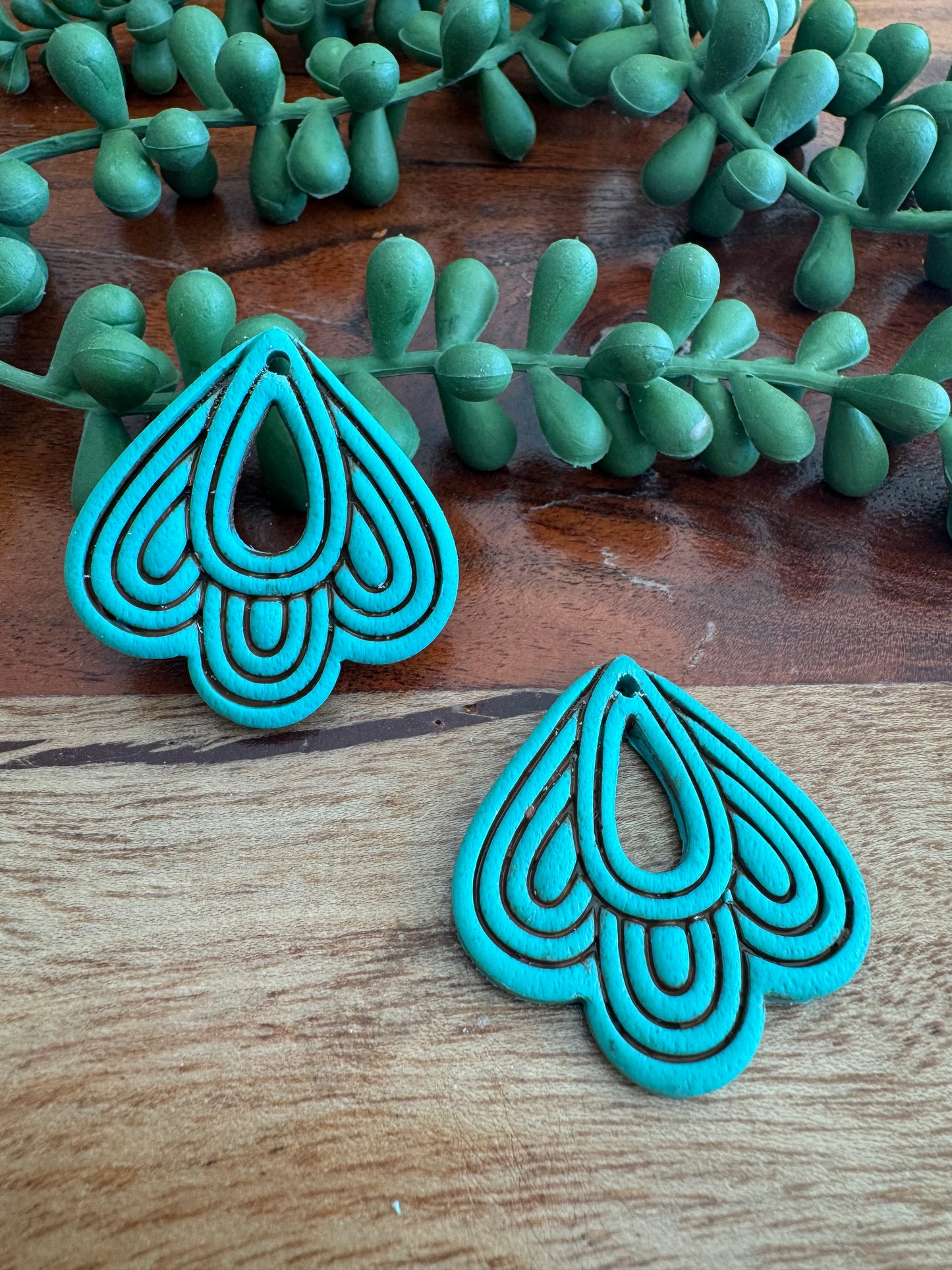 Turquoise Drop Pair