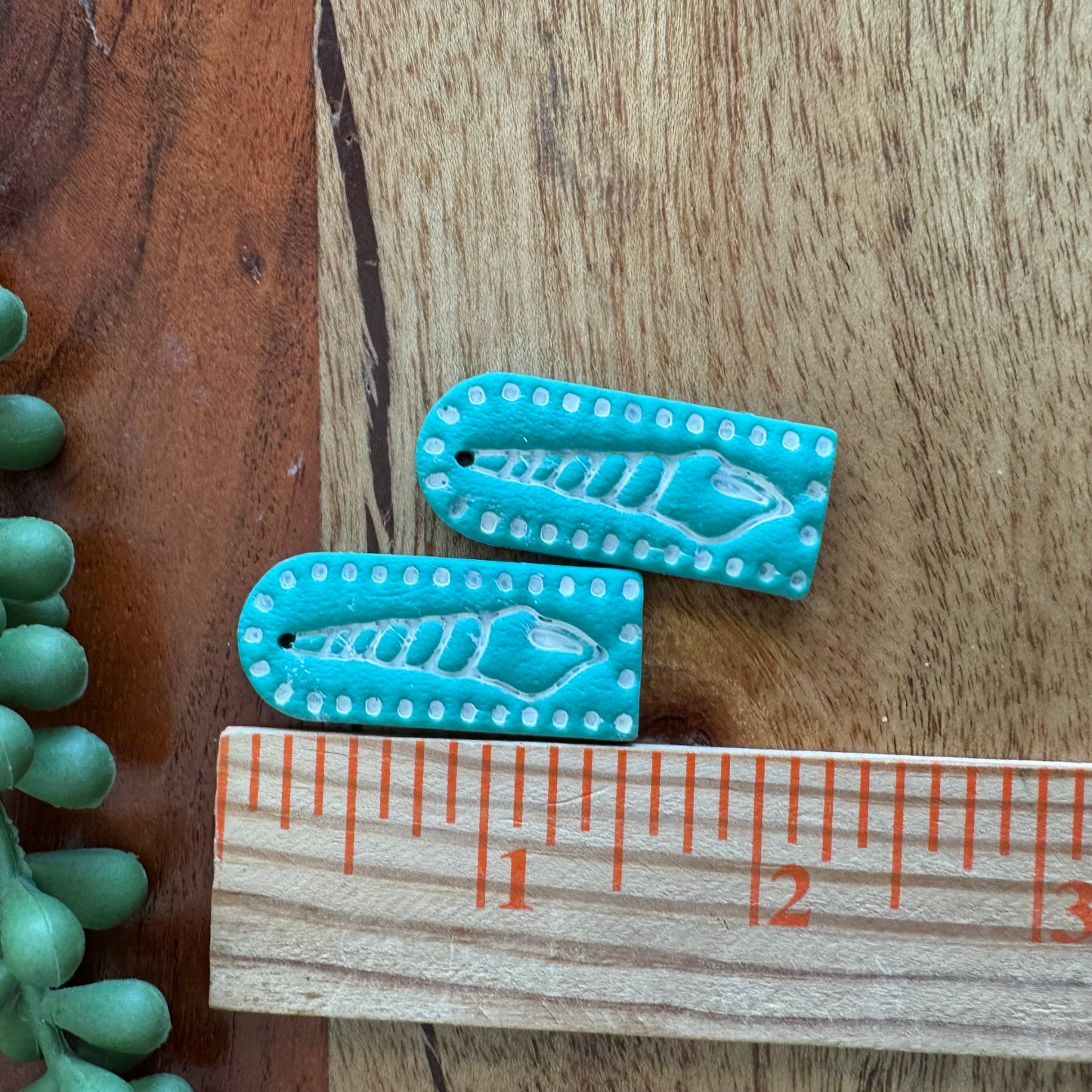 Turquoise Shell Pair