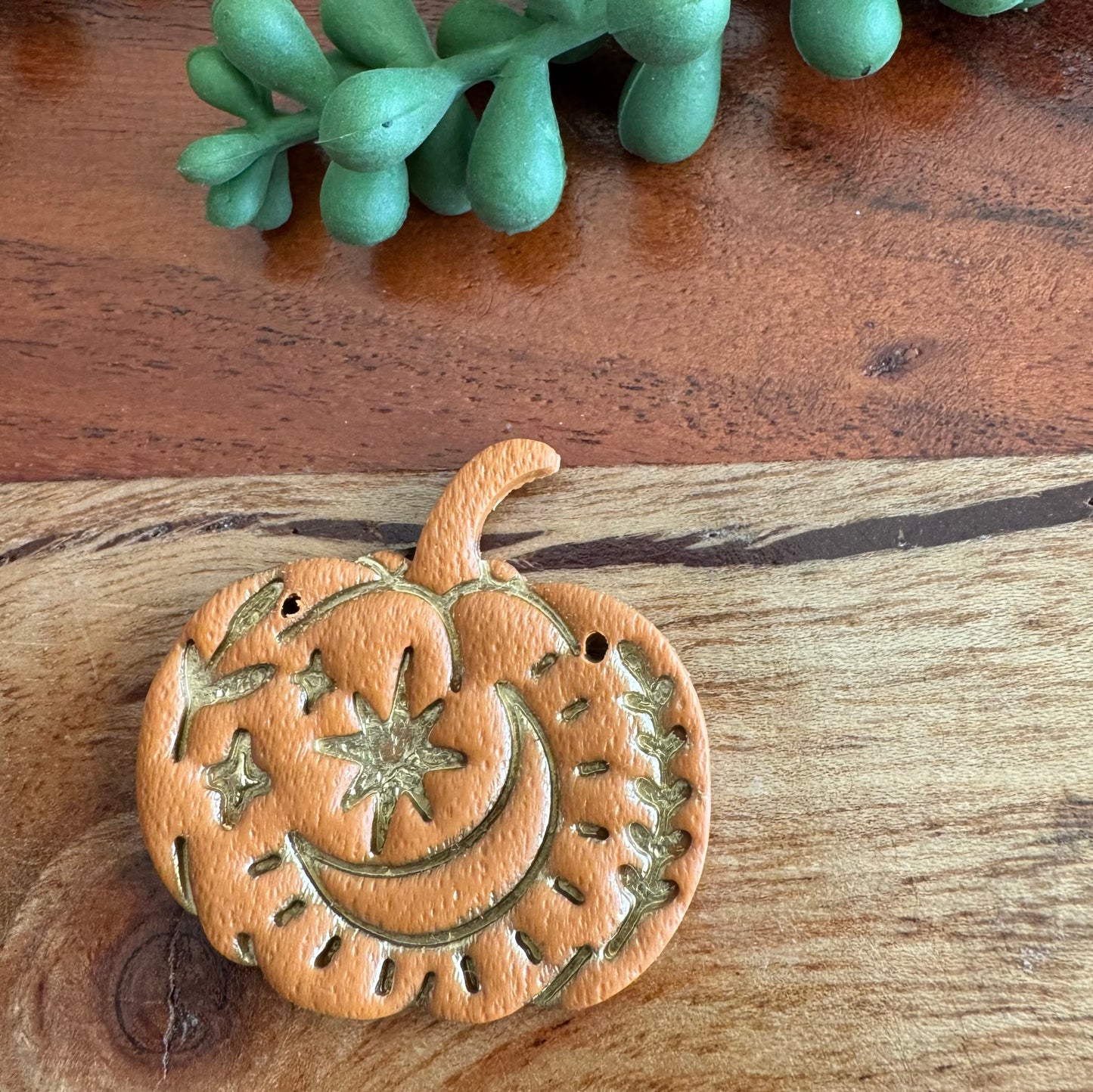 Celestial Pumpkin Pendant