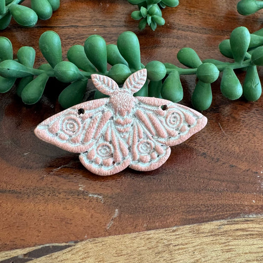 Pink Moth Pendant