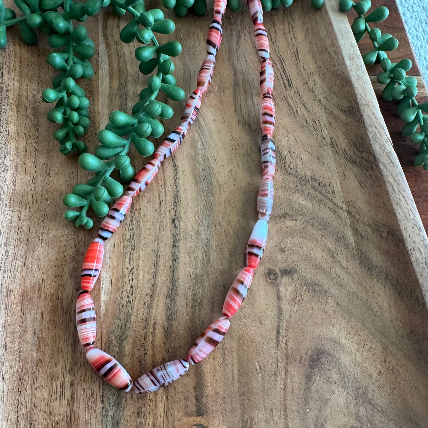 Vintage Czech Glass Bead Strand
