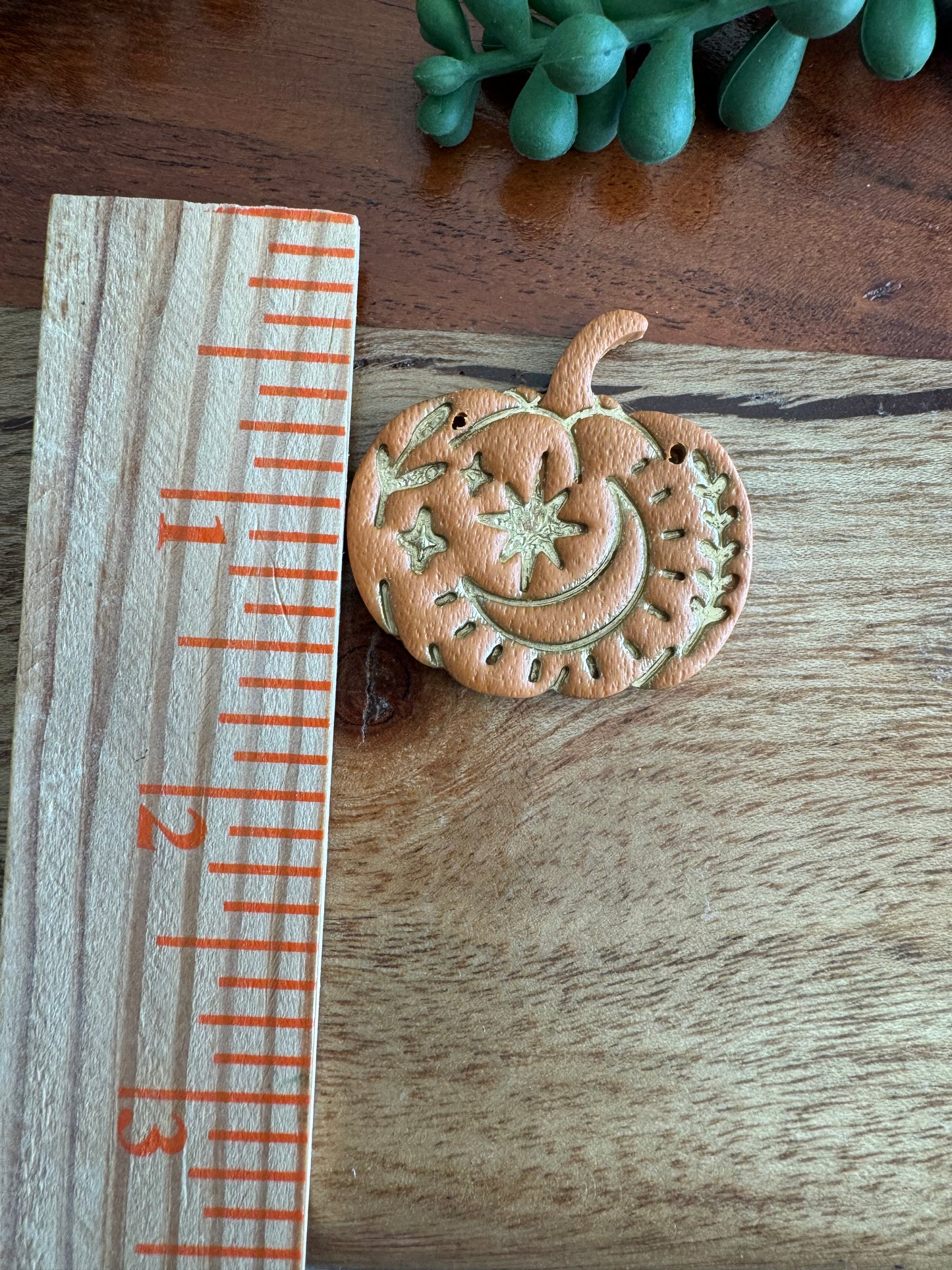 Celestial Pumpkin Pendant