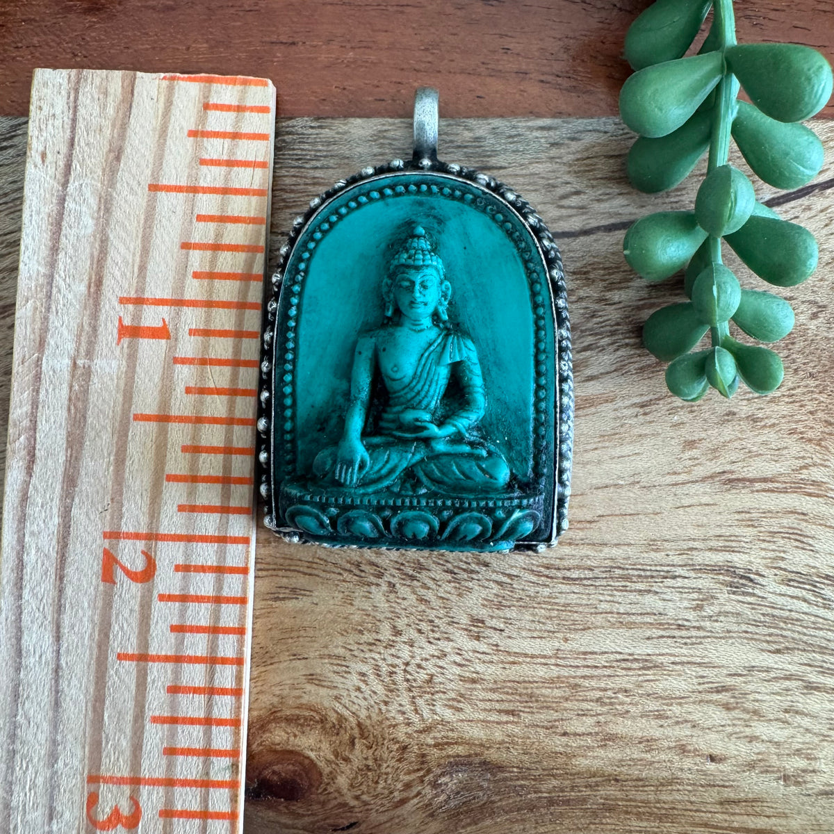 Green Buddha Amulet