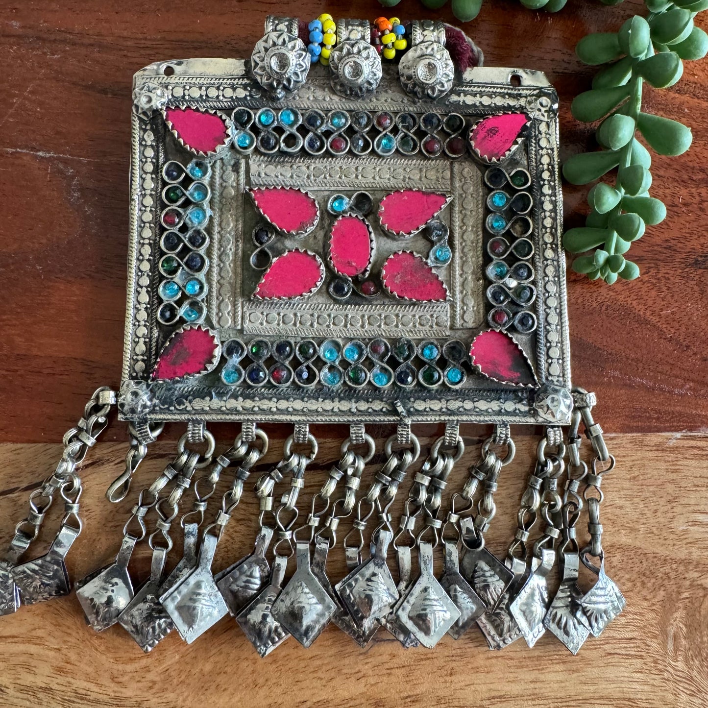 Large Vintage Afghani Pendant