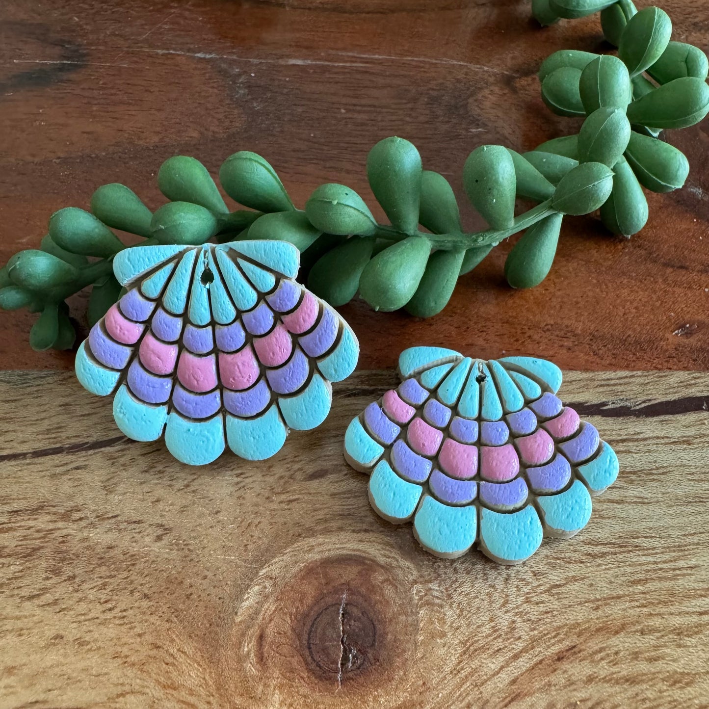 Pastel Shell Pair