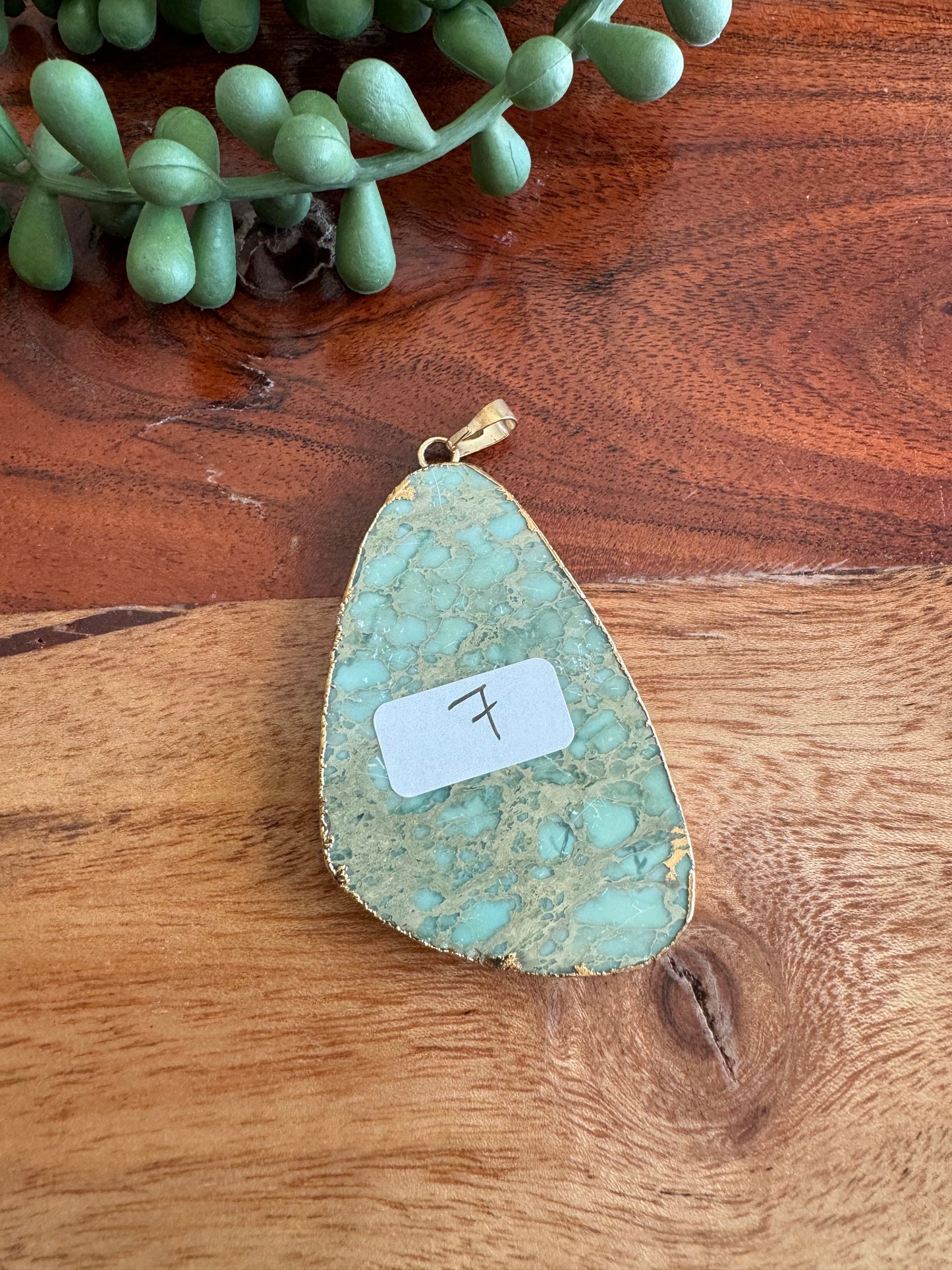 Jasper Pendant