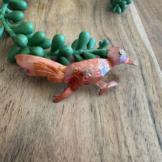 Copper Hummingbird Roadrunner by Patricia Healey