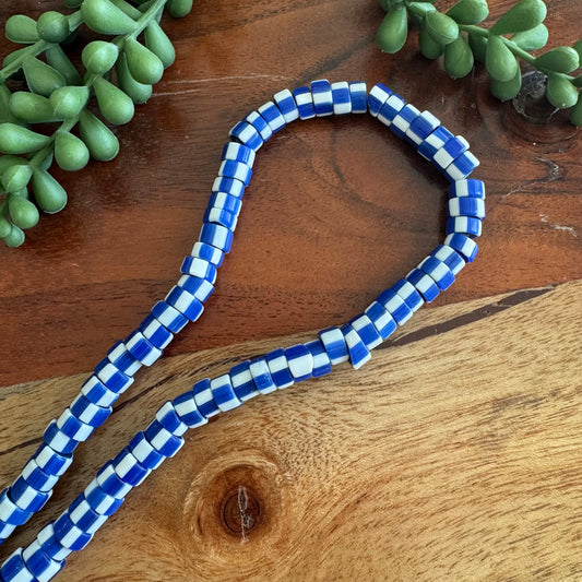Striped Glass Beads (India)