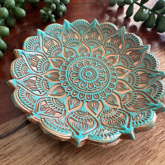 Mandala Trinket Dish | Polymer Clay