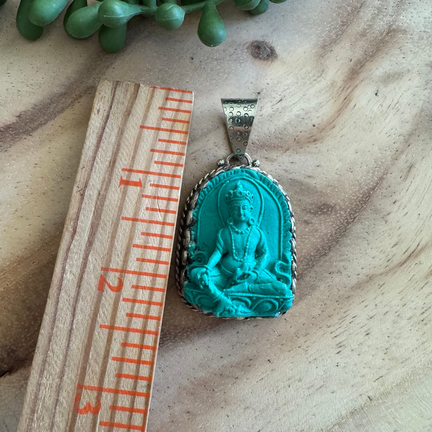 Green Buddha Amulet