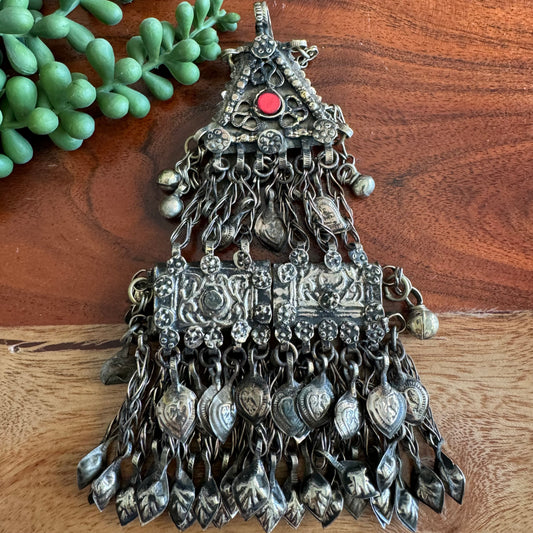 Large Vintage Afghani Pendant