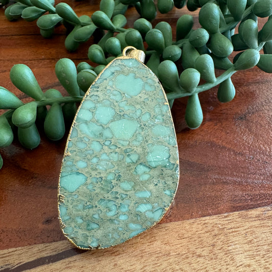 Jasper Pendant