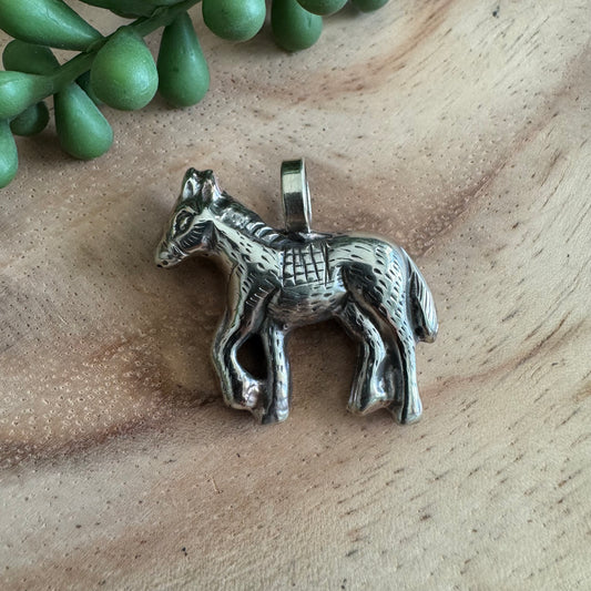Small Donkey Pendant SWP03