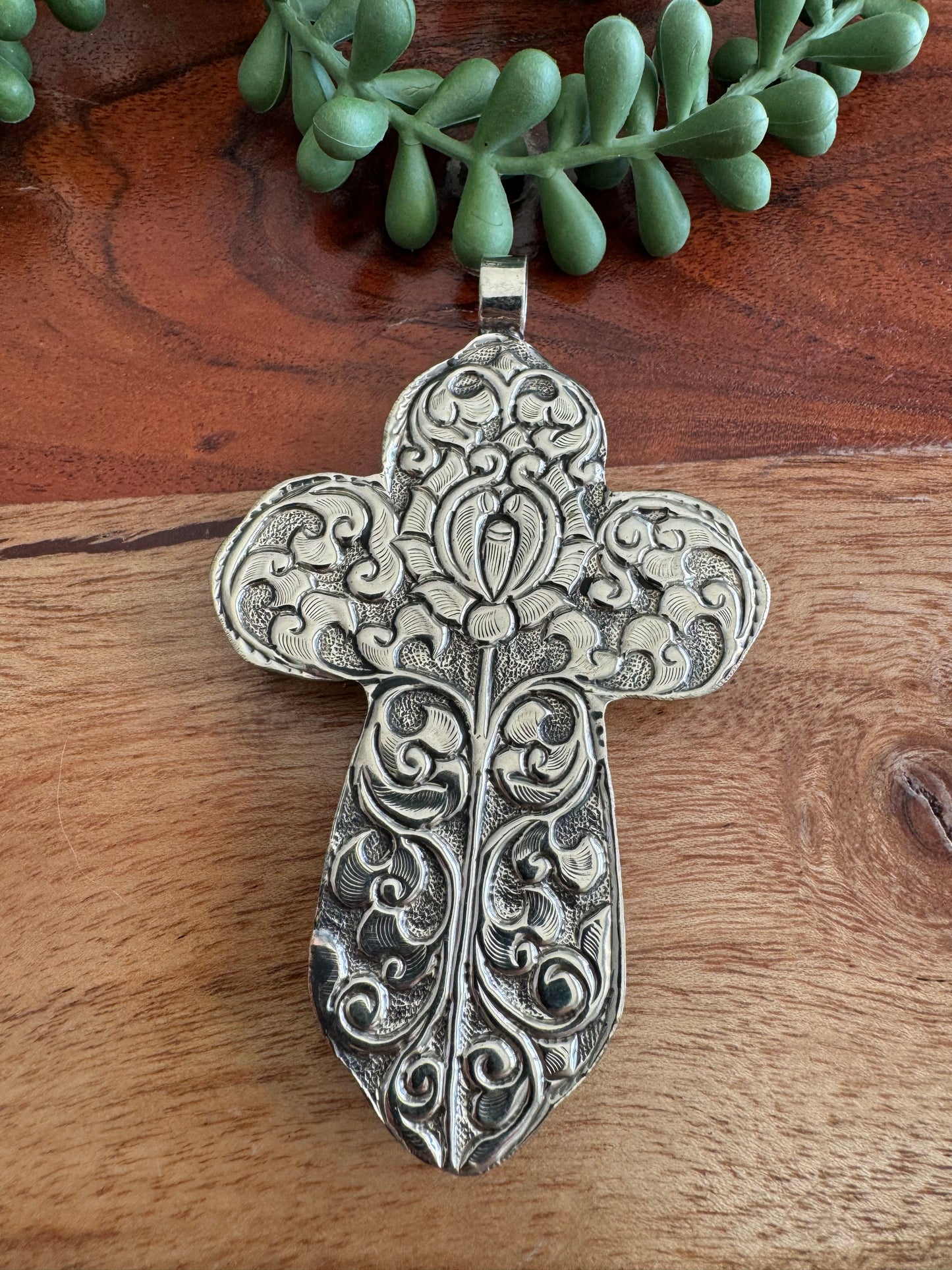 Turquoise Cross Pendant