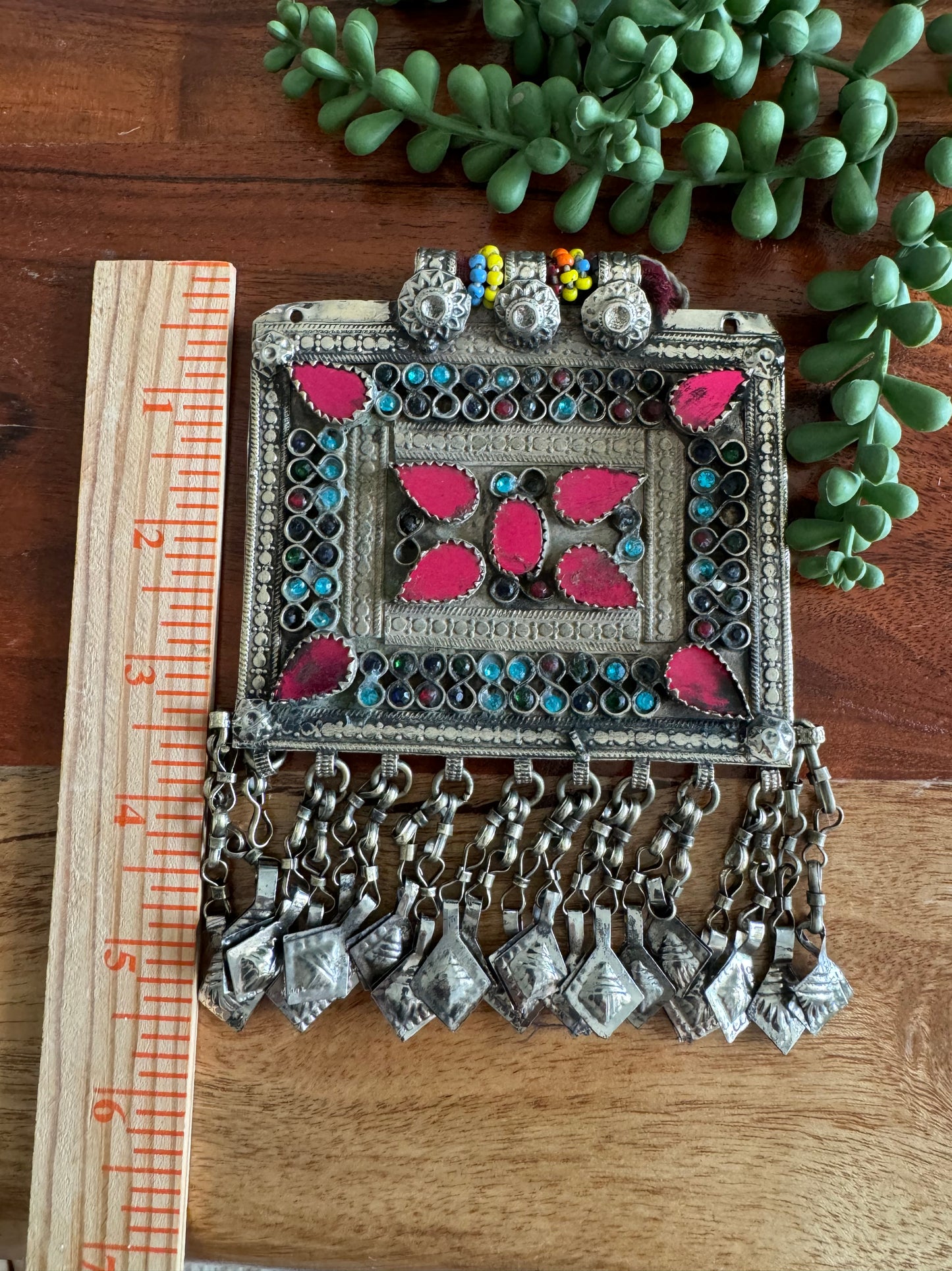 Large Vintage Afghani Pendant