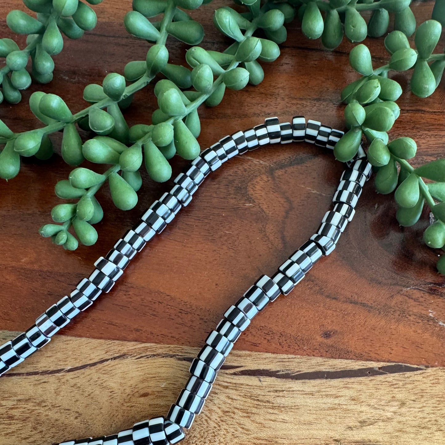 Striped Glass Beads (India) CV07
