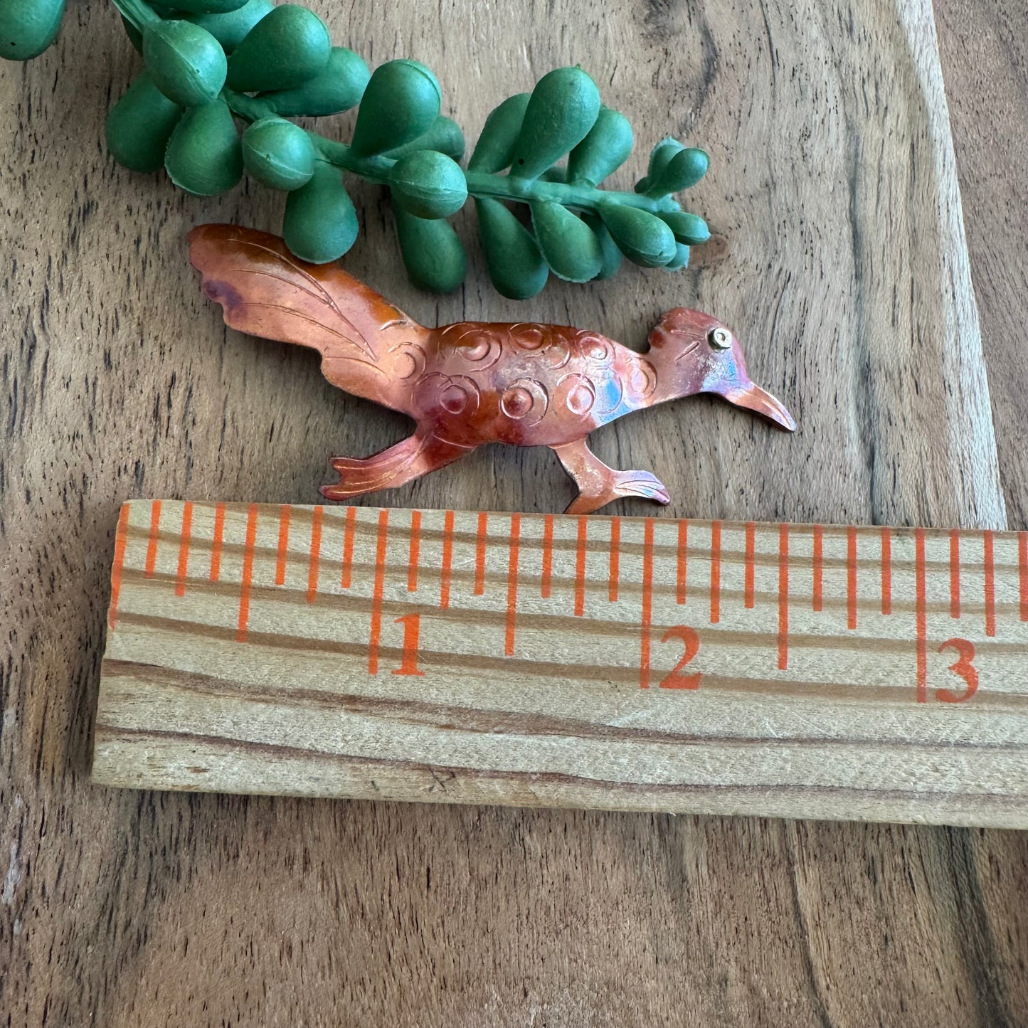Copper Hummingbird Roadrunner by Patricia Healey