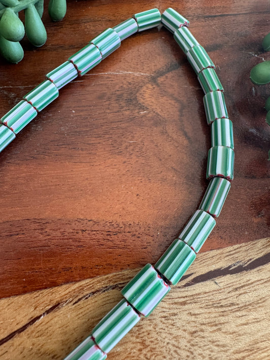 Striped Glass Beads (India)